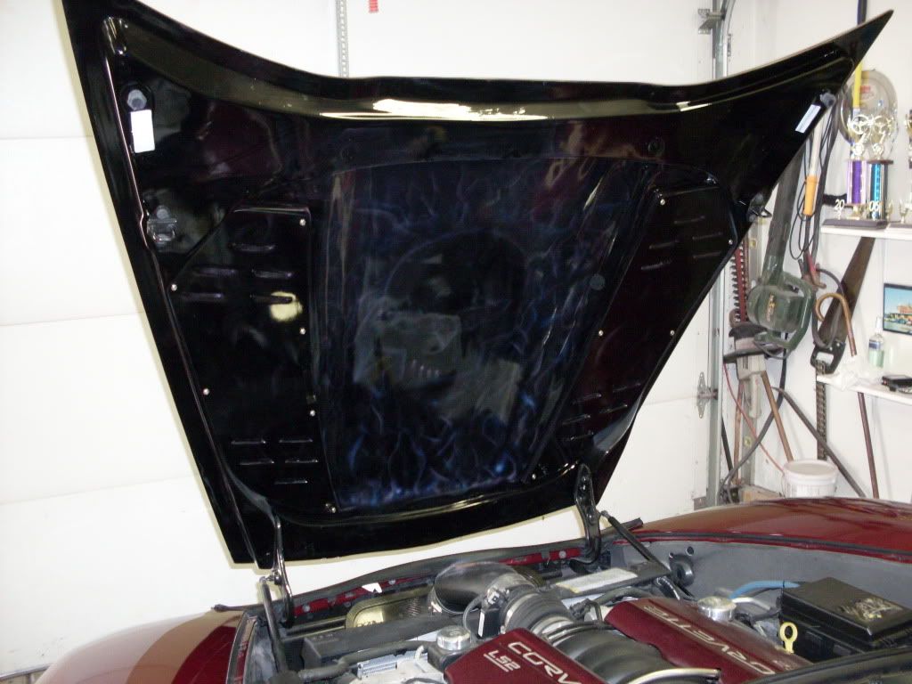 Vented Fiberglass Hood for C6 • How to Paint Your Own Car, Auto Body Discussion Forum & Videos
